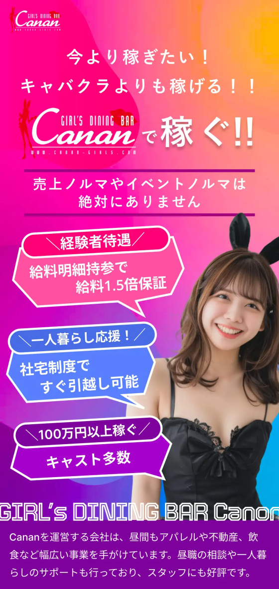 LoungeBAR Canan(カナン) 日本橋店